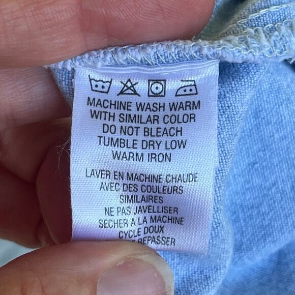 Harley Davidson Women's Vintage Centennial Long Sleeve Denim Shirt Size L - Picture 8 of 9